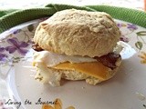 Homemade Bacon Egg and Cheese Biscuit