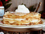 Honey Crepe Cake