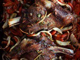 Lamb Shanks with Rice Pilaf
