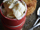 Lavender Irish Cream Ice Cream {No Churn}