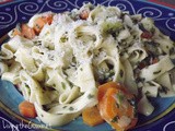 ~ Light Spinach Alfredo ~