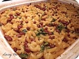 Macaroni Bake with Beans and Cheese