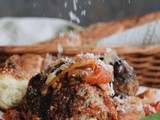 Meatballs with Pignoli Nuts & Raisins