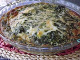 ~ No Crust! - Quick and Easy Spinach Quiche ~