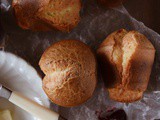 Parmesan Popovers and Blackberry Preserves