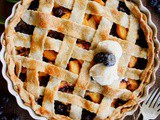 Peach & Blueberry Pie