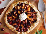 Peach & Cherry Galette