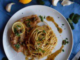 Pork Piccata with Linguine