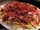 Quick and Easy Left-Over Meat Sauce