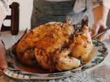 Roasted Chicken with Mayo Dressing