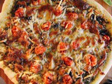 Sea Asparagus Pesto Pizza