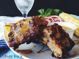 Smithfield Baby Back Ribs with Brown Sugar Rub and Pineapple Sauce