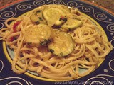 Spaghetti with Zucchini and Anchovies