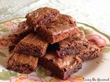 Strawberry & Chocolate Brownies & a Good Cup of Coffee