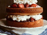 Strawberry & Cream Cake