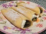 Sweet and Savory Spinach Crepes