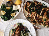 Sweet Kale Salad and Grilled Lemon Chicken