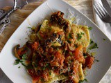 Sweet Potato Ravioli and Rosé