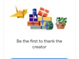 Thank with Google