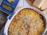 Three Cheese Chili Mac and Cheese