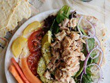 Tuna Salad with Homemade Flatbreads