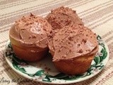 Vanilla Nutella Cupcakes [By Tammy]