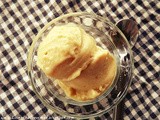 Vanilla Peach Ice Cream