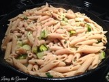 Zucchini with Cannellini Beans and Macaroni