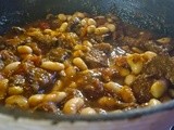 Sephardic Supper - Ottoman Style Braised Meat with Cannellini Beans