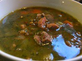 Sounds the same, but slightly different: Puy and Ham Soup