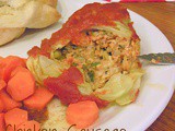 Chicken Sausage Cabbage Rolls