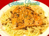 Delicious Tangy Salmon Piccata