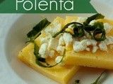 Easy Grilled Garlic Italian Polenta