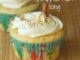 Holiday Cupcakes with Whipped Rum Icing