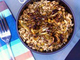 Mujadara (Lentil Rice with Caramelized Onion) #SecretRecipeClub