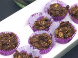 No Bake Almond Butter, Oat & Chocolate Bites