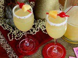 Pineapple & Bubbles Festive Holiday Drink Plus a Sweepstakes!! #ad