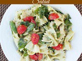 Quick & Easy Bowtie Pesto Pasta Salad