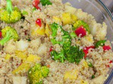 Refreshing Quinoa Salad with Pear & Mango