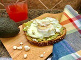 Southwest Avocado Toast with Egg #cic