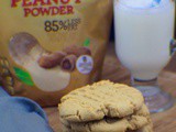 Yummy Peanut Butter Cookies made with Jif Peanut Powder #StartWithJifPowder #ad
