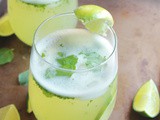 Coconut Water Pineapple Mint Lime Mojito