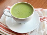 Matcha Latte with Almond Milk