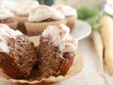 Paleo Carrot Cake Muffins