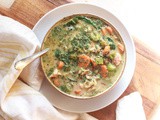 Paleo Creamy Kale Soup (Whole 30 Approved)