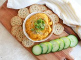 Paleo Roasted Carrot Hummus