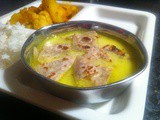 Vaghereli rotli (left over chapati in yoghurt gravy)
