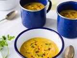 Lentil and Vegetable Soup with Parsley