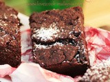 Chewy Gooey Horlicks Brownies