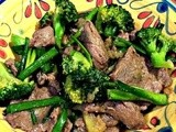 Beef, Ginger and Broccoli Stir Fry